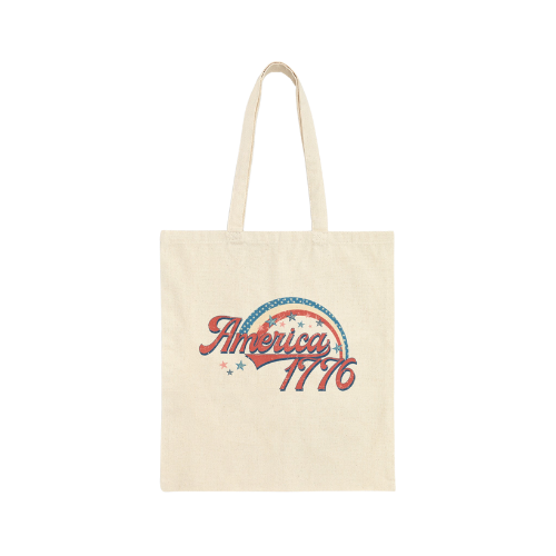 America 1776 cotton canvas tote product details